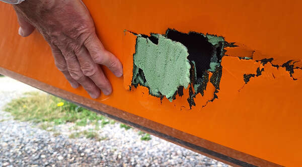 Hadron H2 before repair